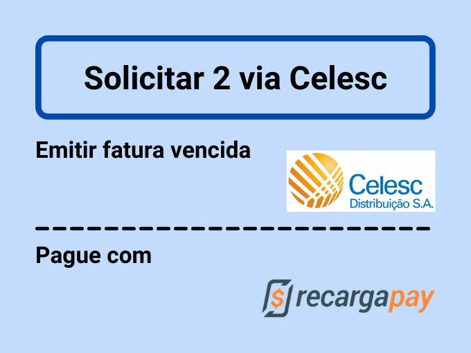 Solicitar 2 via Celesc