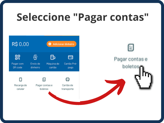pagar contas e boletos