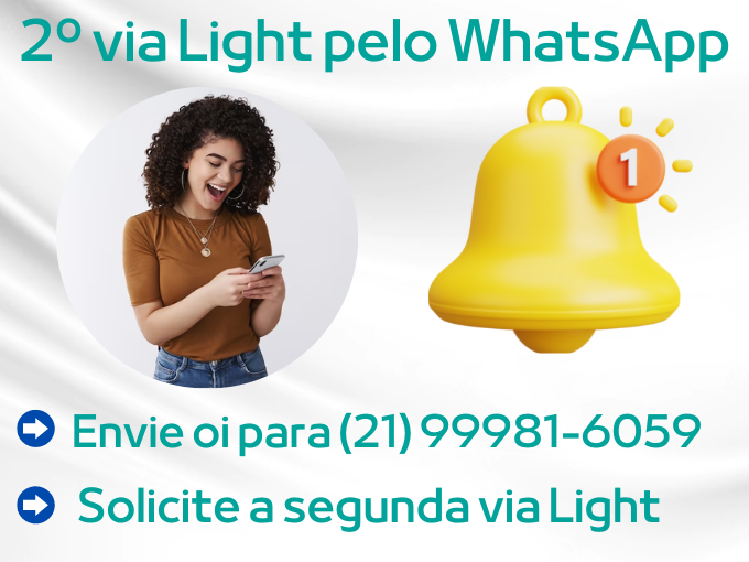 segunda via whatsapp