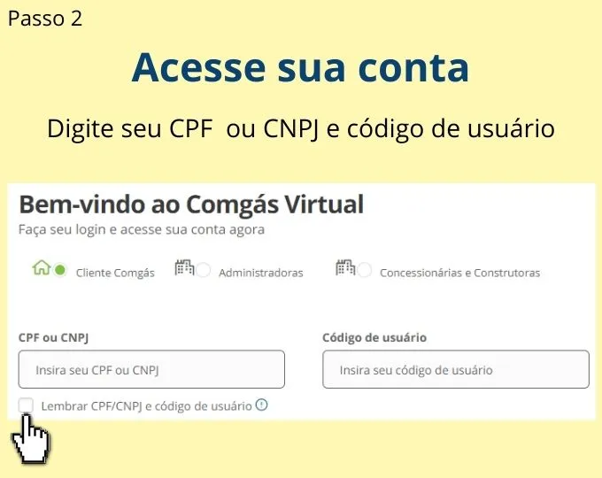 emitir comgas 2 via
