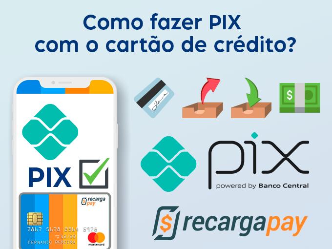 Como fazer pix por cartão de crédito