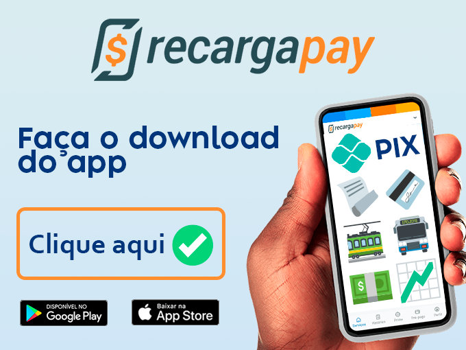 Faça download do App RecargaPay