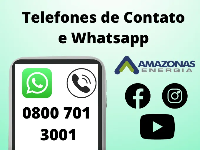 Telefone e Whatsapp Manaus Energia