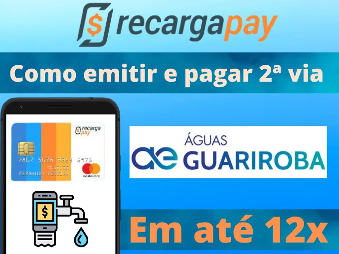como emitir e parcelar 2 via aguas guariroba