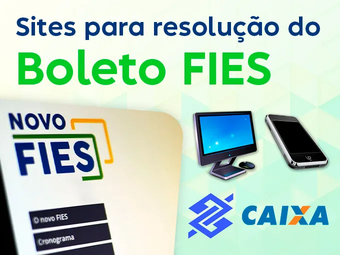 solução da fatura FIES pelo site do banco