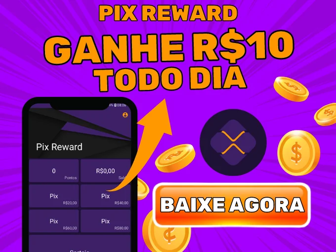 PIX Reward: até R$100 por mês cumprindo missões