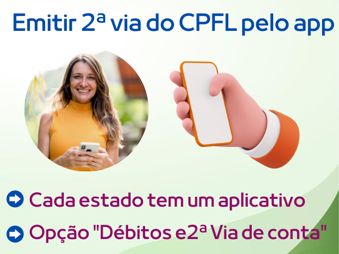 CPFL Segunda via - Aplicativo